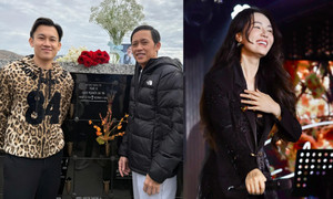 Sao Việt 28/11: Hoài Linh thăm mộ Chí Tài, Phương Linh đẹp rạng ngời ở tuổi 40