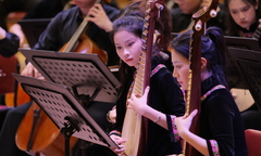 Dàn nhạc nổi tiếng Trung Quốc biểu diễn nhạc phim 'Thần điêu đại hiệp' ở Hà Nội