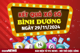 XSBD 29/11 - Trực tiếp kết quả xổ số Bình Dương hôm nay 29/11/2024