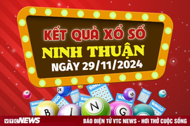 XSNT 29/11 - Trực tiếp kết quả xổ số Ninh Thuận hôm nay 29/11/2024