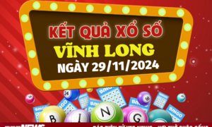 Kết quả xổ số Vĩnh Long hôm nay 29/11/2024 - XSVL 29/11
