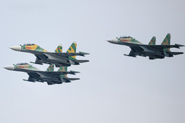 Đại tướng Phan Văn Giang kiểm tra hợp luyện Triển lãm Quốc phòng 2024