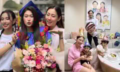 Sao Việt 2/12: Hoa hậu Thiên Ân tốt nghiệp, Cường Đô La tổ chức sinh nhật cho vợ