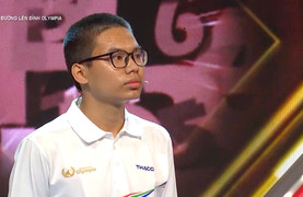 Nam sinh Thái Nguyên lập kỷ lục điểm số Đường lên đỉnh Olympia năm thứ 25