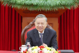 Tổng Bí thư Tô Lâm điện đàm với Tổng Bí thư, Chủ tịch nước Lào