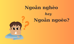 Nhiều người tranh cãi: 'Ngoằn nghèo' hay 'ngoằn ngoèo'? 