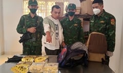 Bắt 2 nam thanh niên vận chuyển hơn 10 kg ma túy từ Campuchia về Việt Nam