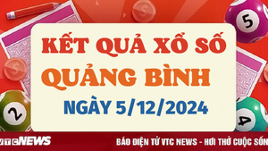 XSQB 5/12 - Kết quả xổ số Quảng Bình hôm nay 5/12/2024