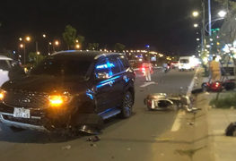 Ô tô tông 3 xe máy ở TP.HCM: Tài xế có nồng độ cồn hơi thở do thử men vi sinh 