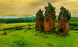 Khám phá cụm tháp Chăm bằng gạch cao nhất Đông Nam Á tại Bình Định