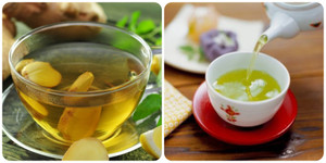Uống trà gừng hay nước chè xanh tốt hơn?