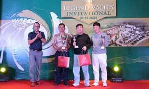 Sự kiện gôn Legend Valley Invitational góp phần quảng bá du lịch gôn tại Hà Nam