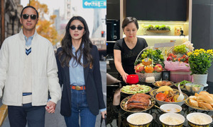 Sao Việt 10/12: Tăng Thanh Hà tình tứ bên chồng, Việt Hương làm đám giỗ Chí Tài