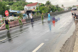 Truy tìm phương tiện bỏ chạy sau tai nạn chết người trên quốc lộ 1 qua Phú Yên