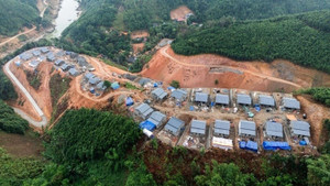 Người dân thôn Kho Vàng sắp được về nhà mới