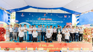 Khởi công xây dựng Khu nhà ở xã hội cho cán bộ, công nhân vận hành NMNĐ Sông Hậu