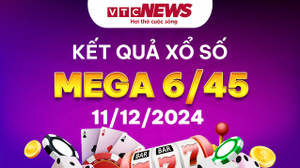 Vietlott 11/12 - Kết quả xổ số Vietlott hôm nay 11/12/2024 - Xổ số Mega 6/45