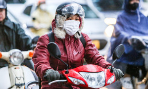 Ngày 12/12, miền Bắc chìm trong mưa rét, không khí lạnh tiếp tục tăng cường