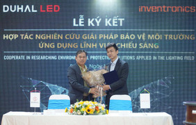 Doanh nghiệp ‘bắt tay’ nghiên cứu sản phẩm chiếu sáng thân thiện môi trường