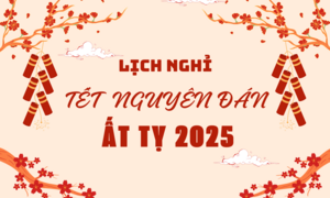 Lịch nghỉ Tết Nguyên đán Ất Tỵ: Không phải người lao động nào cũng nghỉ 9 ngày