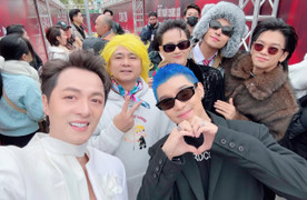 Fan vây kín dàn anh tài trước đêm diễn 'Anh trai vượt ngàn chông gai'