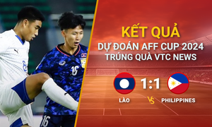 Kết quả dự đoán AFF Cup 2024 trúng quà VTC News: Lào vs Philippines