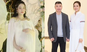 Sao Việt 17/12: Nhật Kim Anh mang bầu lần 2, NSND Công Lý tươi tắn bên vợ trẻ