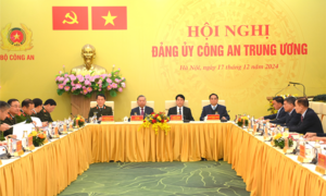 Tổng Bí thư Tô Lâm dự Hội nghị Đảng ủy Công an Trung ương