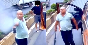 Bắt giam kẻ dùng gậy sắt, bình xịt hơi cay đe dọa tài xế ở Bình Phước