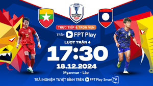 Xem trực tiếp AFF Cup 2024 Myanmar vs Lào trên kênh nào?