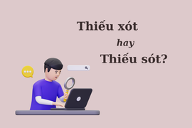 Nhiều người tranh cãi: 'Thiếu xót' hay 'thiếu sót'?