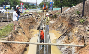 Cận cảnh dự án mở ‘nút cổ chai’ hơn 788 tỷ ở Đà Nẵng thi công ì ạch vì mặt bằng