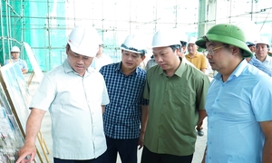 Bí thư tỉnh ủy kiểm tra các dự án đầu tư trọng điểm tỉnh Thái Nguyên