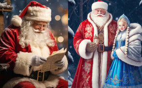 Ông già Noel và ông già Tuyết có phải là một?