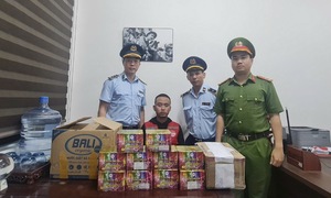 Đợt cao điểm chống buôn lậu cuối năm, phát hiện hơn nửa tạ pháo lậu