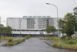 Bệnh viện Việt Đức cơ sở 2 thi công trở lại sau thời gian dài 'đắp chiếu'