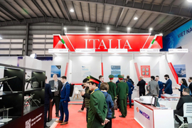 Gặp gỡ các doanh nghiệp Ý tại Triển lãm Quốc phòng quốc tế Việt Nam 2024