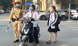 Học sinh vi phạm an toàn giao thông bị xử phạt thế nào?
