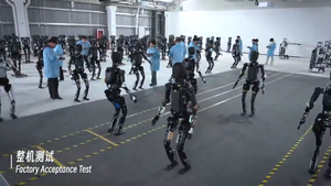 Cận cảnh nhà máy sản xuất robot hình người tại Thượng Hải