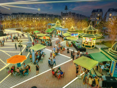 Không khí sôi sục của Ocean City trước tiệc Giáng sinh hoành tráng ở miền Bắc