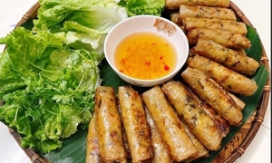 Cách làm chả giò thơm ngon đơn giản