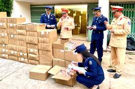 Lạng Sơn thu giữ 111.000 linh kiện thuốc lá điện tử không rõ nguồn gốc xuất xứ