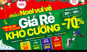 MediaMart giảm sốc đến 70% hàng nghìn sản phẩm nhân dịp Giáng sinh