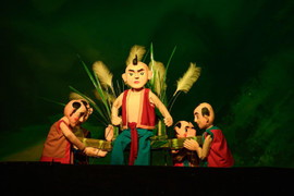 Nhà hát Múa rối Thăng Long nhận Huân chương Lao động hạng Ba