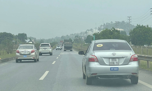 Xe ô tô tập lái đi tốc độ dưới quy định có bị phạt?