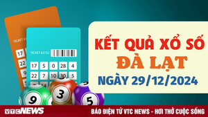 Kết quả xổ số Đà Lạt hôm nay 29/12/2024 - XSDL 29/12