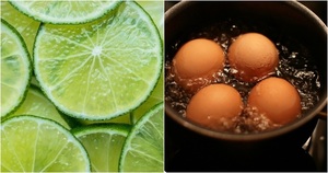 Luộc trứng cho thêm chanh có tác dụng gì?