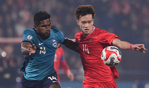 Trực tiếp bóng đá Việt Nam 3-1 Singapore: Tiến Linh ghi bàn