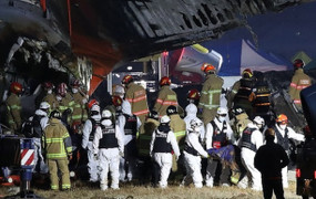 Máy bay Jeju Air gặp nạn: Bức tường bê tông ở sân bay gây tranh cãi 