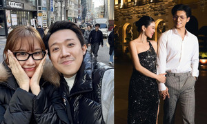 Sao Việt 1/1: Vợ chồng Trấn Thành đón năm mới ở Hàn, Lệ Quyên hạnh phúc viên mãn